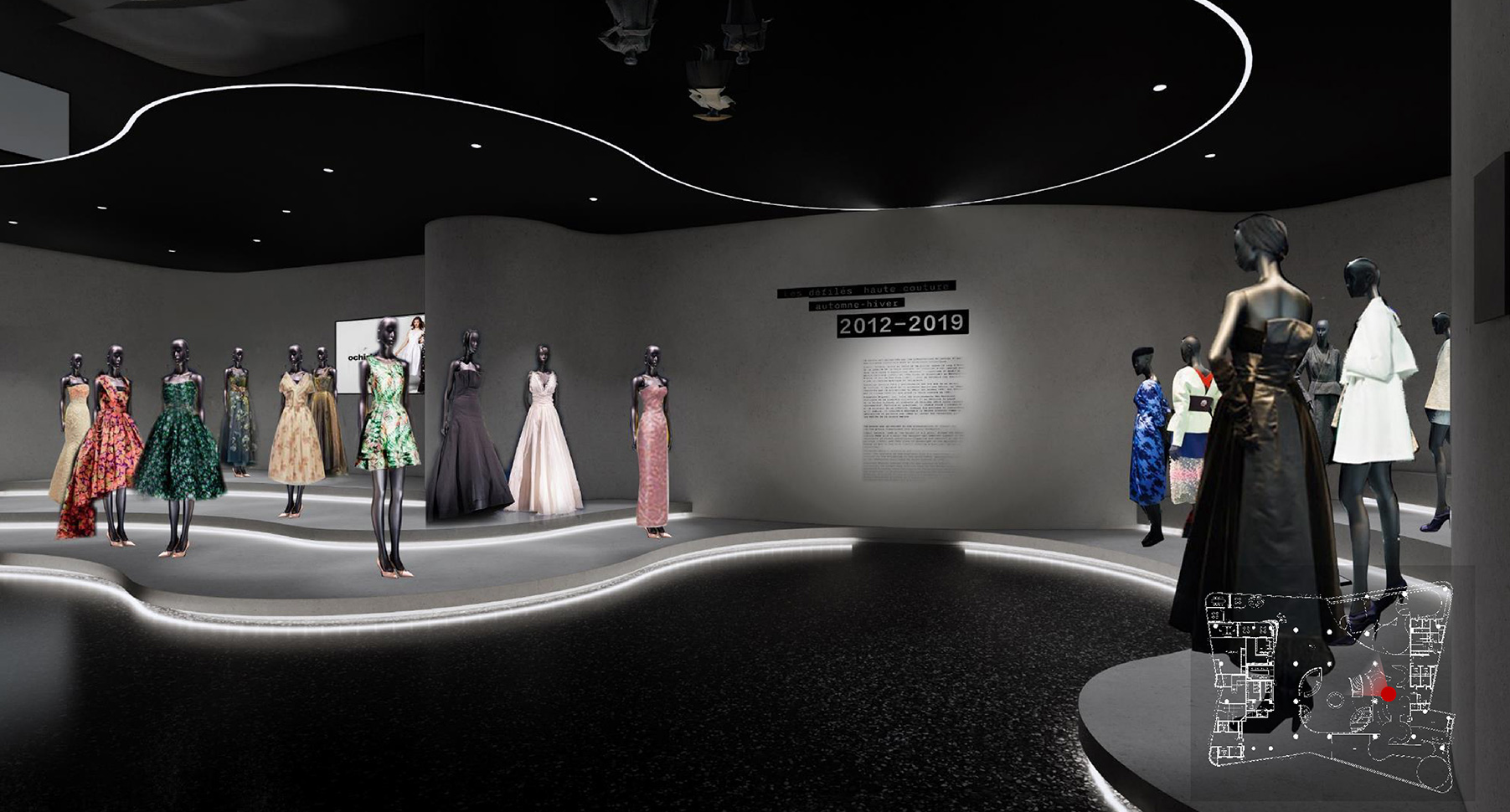 广州赫基时装品牌展厅