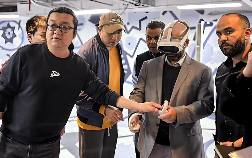 快讯｜海外客户到访，解锁LBE大空间虚实交融，开拓全球市场